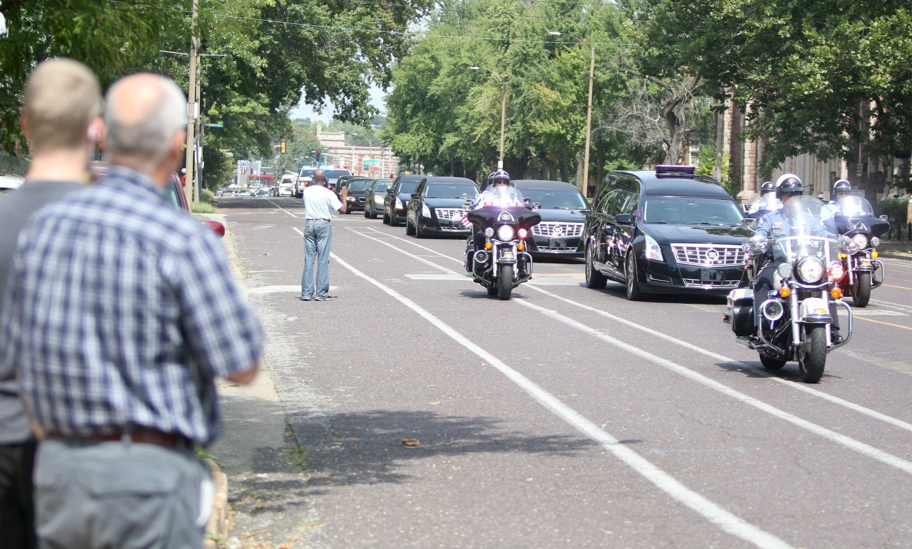 Procession for Officer Tamarris Bohannon